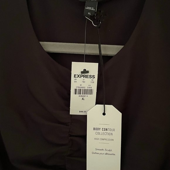 Express Versatile Bodycon Cutout Rouched Dress - Picture 4 of 6